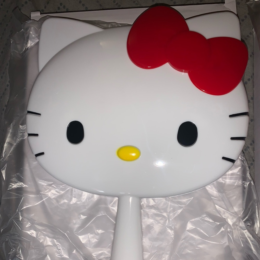 Sanrio Hello Kitty Hand Held Mirror .